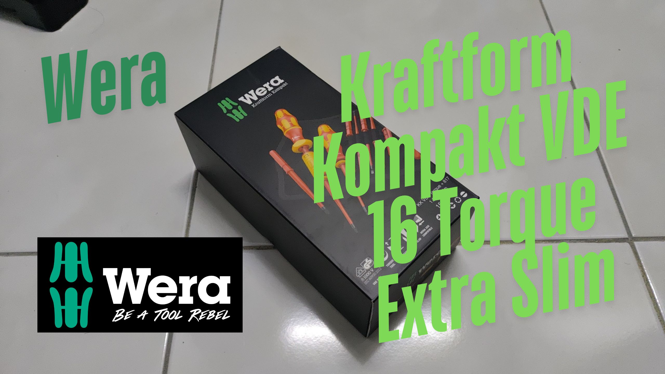 The Essential VDE Toolkit for Ham Radio Operators: Wera Kraftform Kompakt VDE 16 Torque Extra Slim Screwdriver set