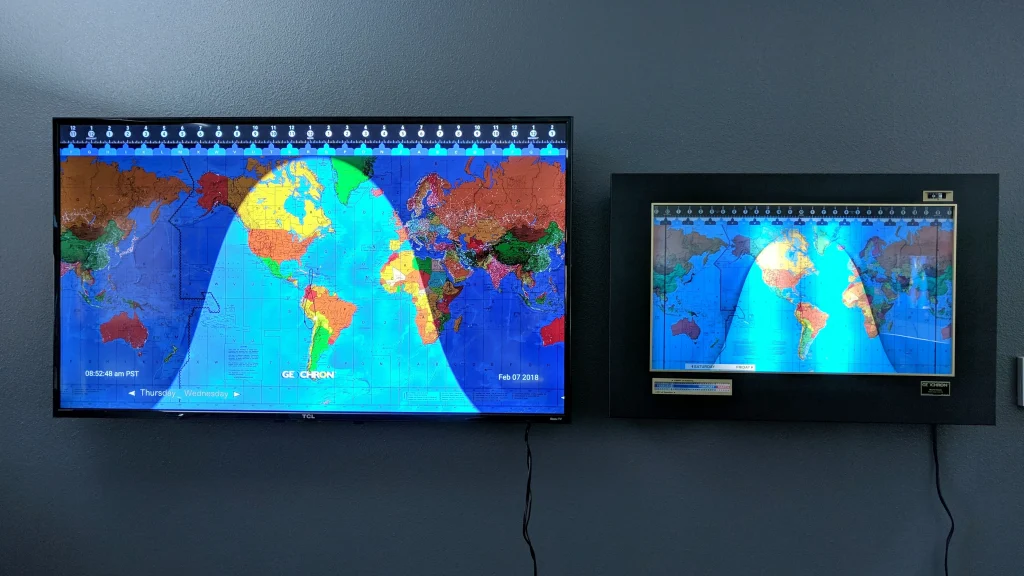 Geochron_20180207_at_office-1024x576 The Geochron Atlas 4K: A Window to the World, and a Command Center for Ham Radio