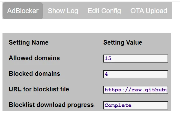esp32 ad blocker