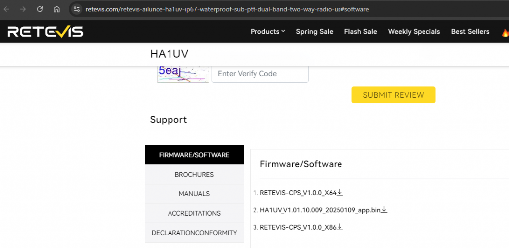 image-19-1024x500 How to Update the Firmware on the Retevis Ailunce HA1UV Ham Radio