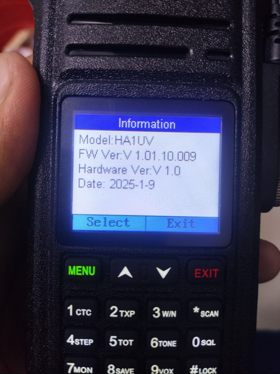 Update Retevis Ailunce HA1VU firmware