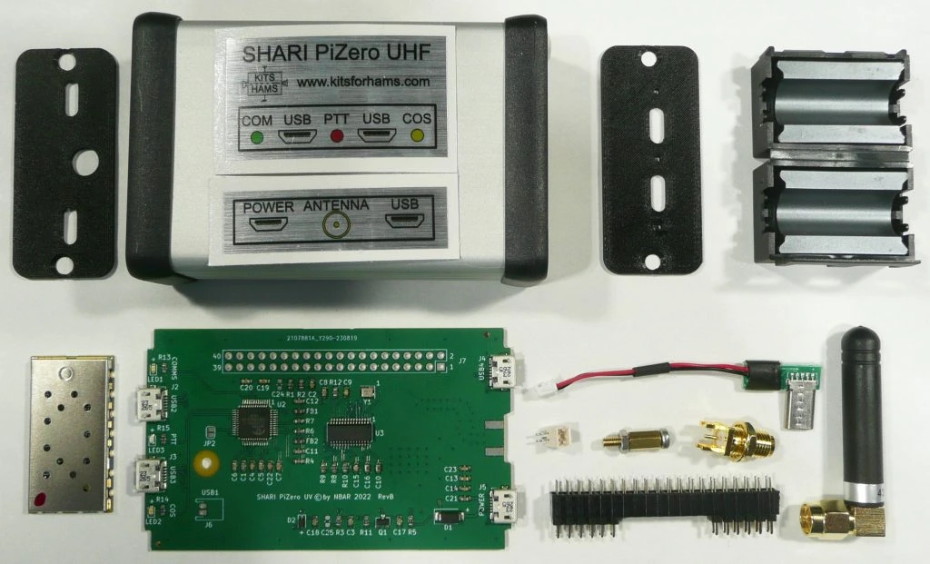 SHARI-PiZero-Kit-Parts