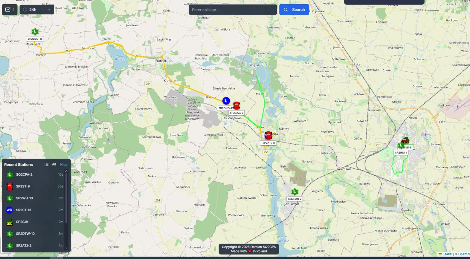 APRS TNC WEB