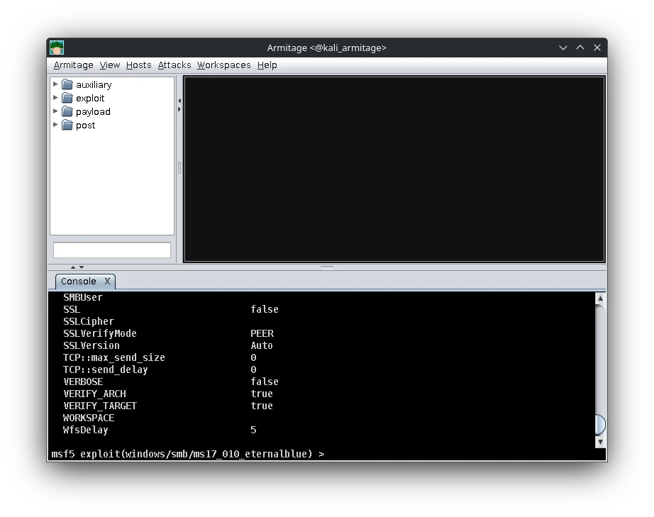 metasploit armitage docker