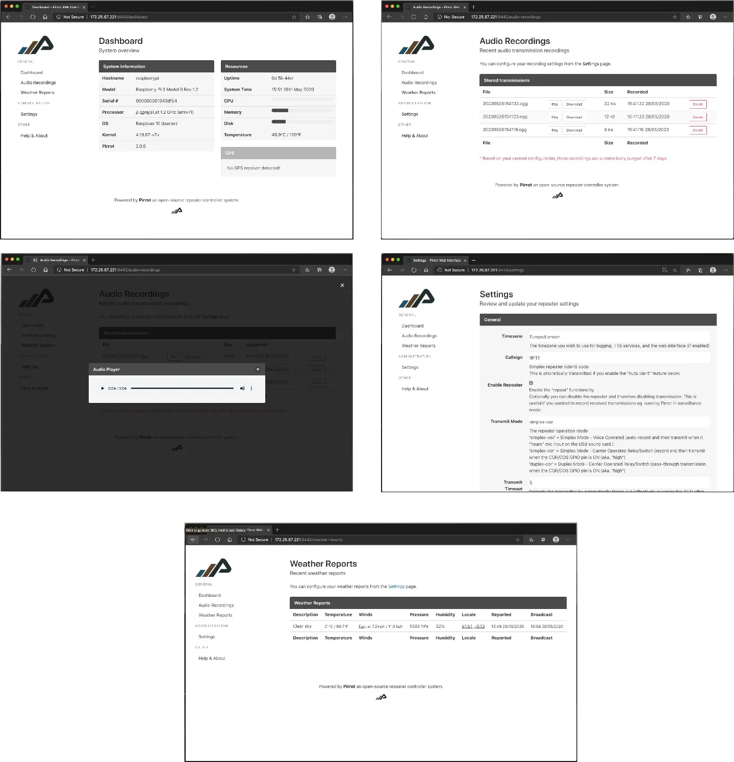 pirrot screenshots
