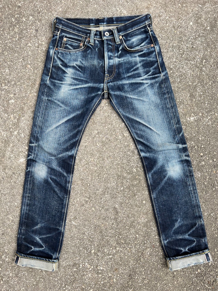 faded jeans