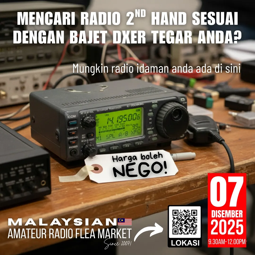 malaysia ham radio flea market