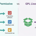 BSD license vs GPL license