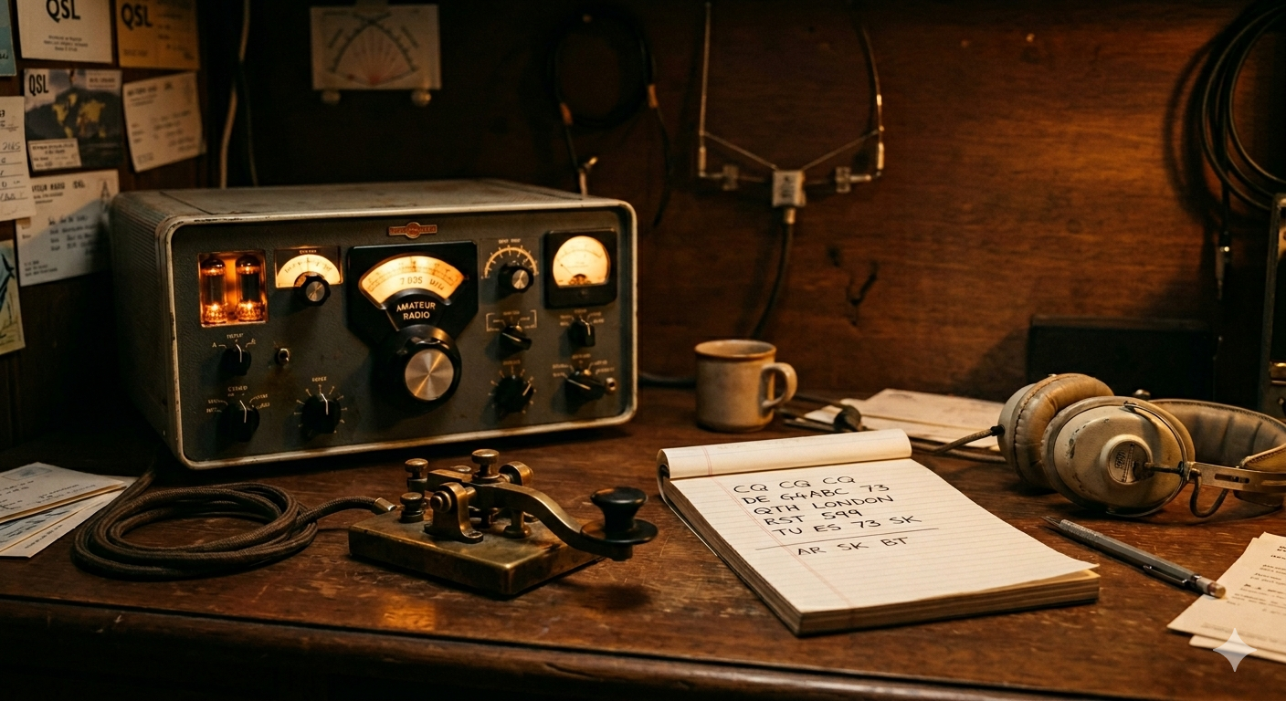 Learn morse code