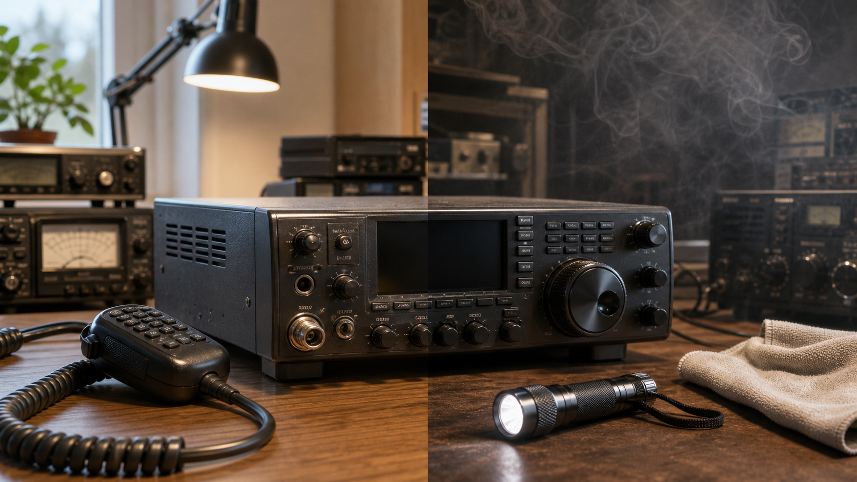 smoker vs non smoker amateur radio shack