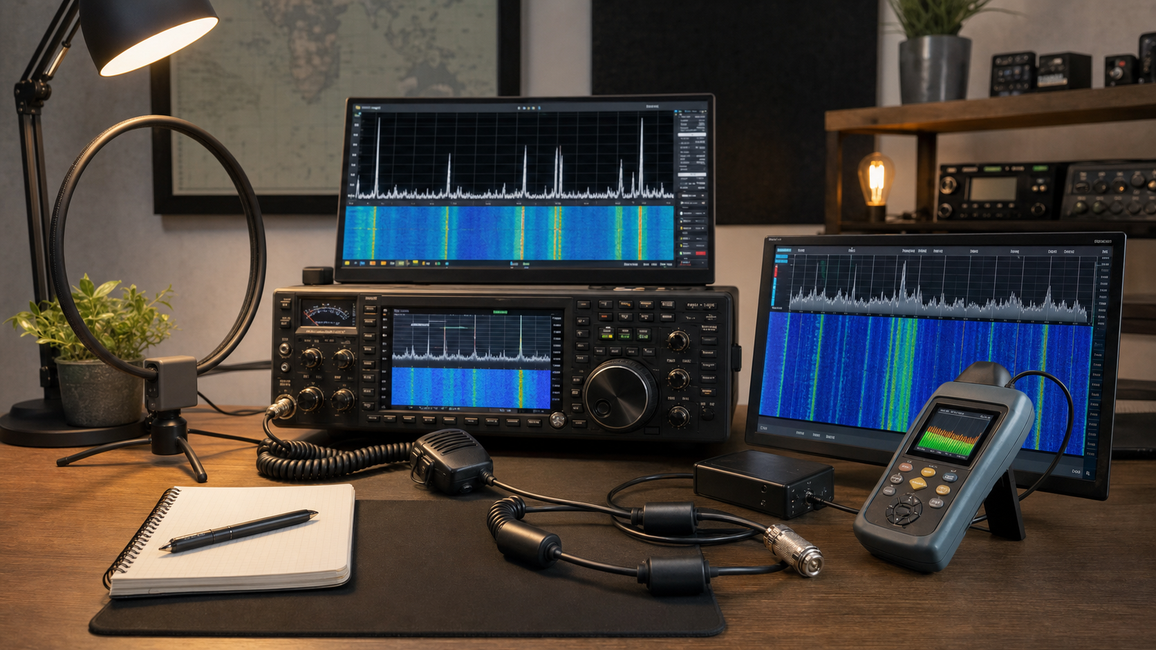 amateur radio finding noise