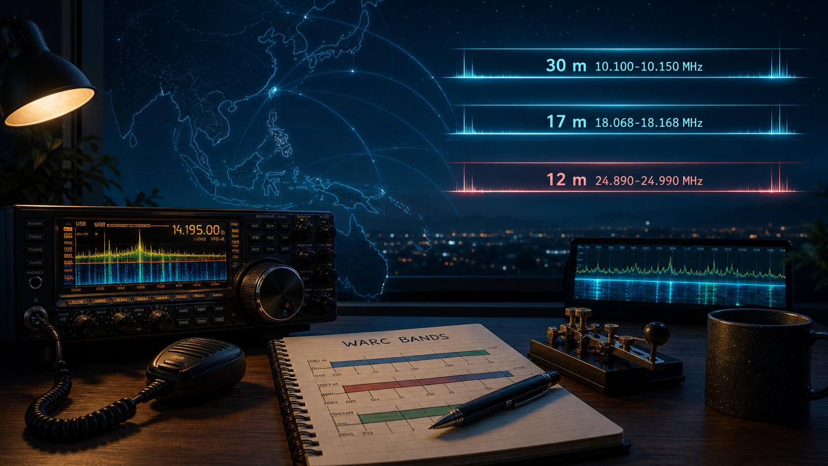 Amateur Radio WARC Bands