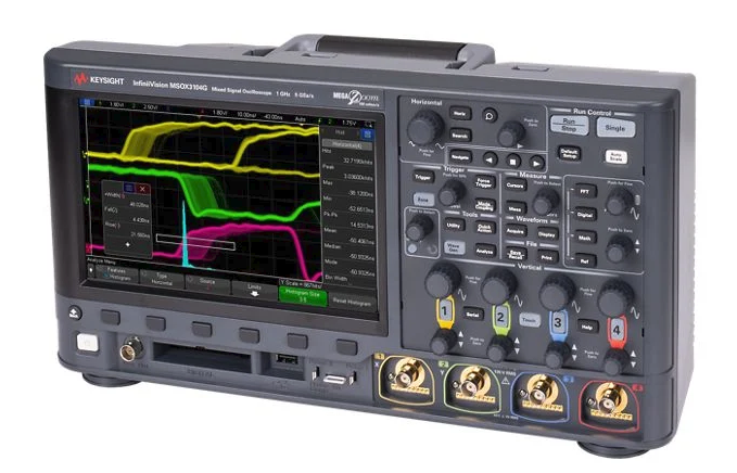Keysight MSOX3054G Mixed Signal Oscilloscope: 500 MHz, 4 Analog Plus 16 Digital Channels