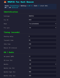 9M2PJU-ESP32-Fox-Hunt-Beacon-1-234x300 Build an ESP32 Fox Hunt Beacon with 9M2PJU Open Source Firmware
