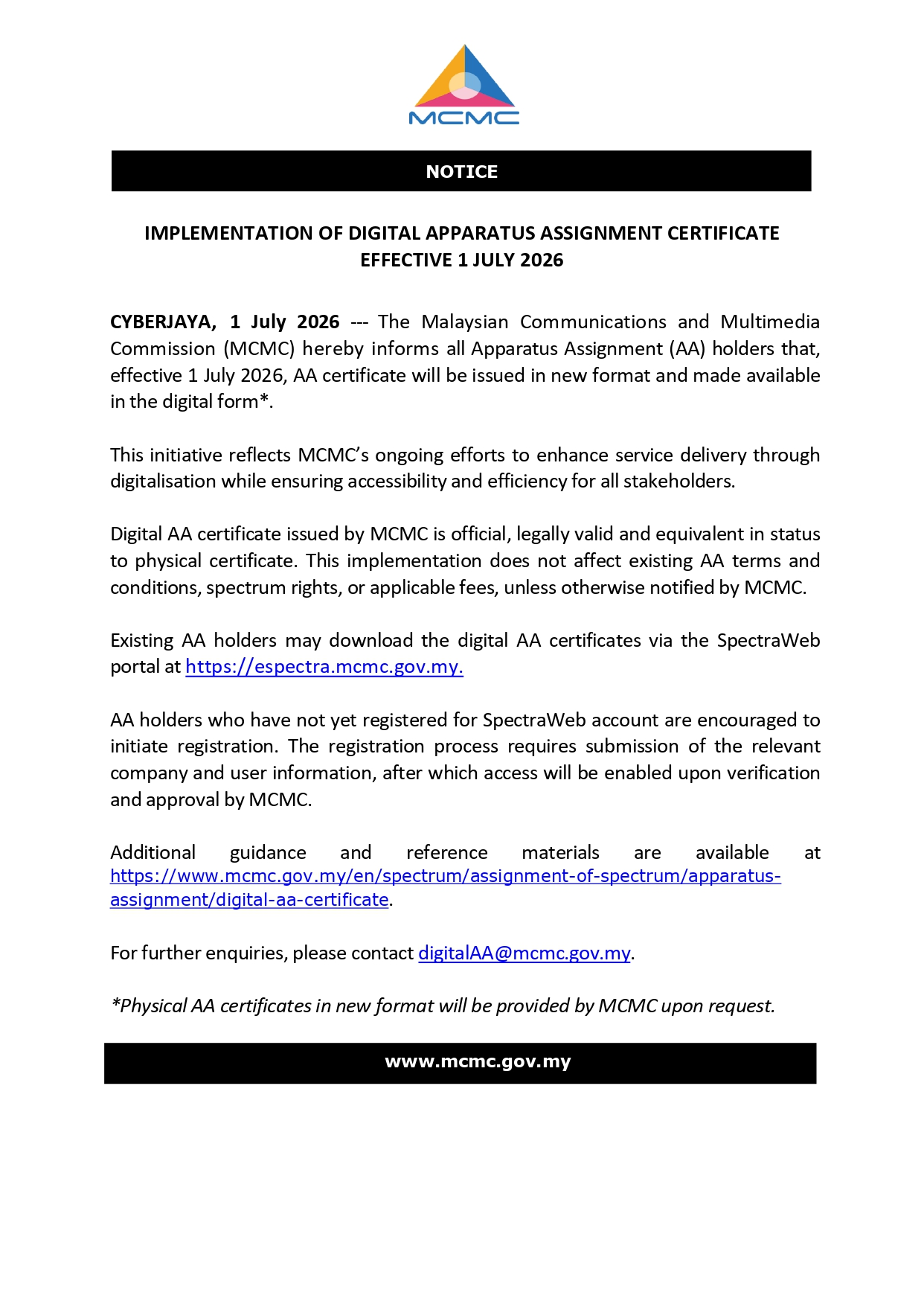 ENG-Announcement-Notice_Implementation-of-Digital-AA-Certificate_16062026_page-0001