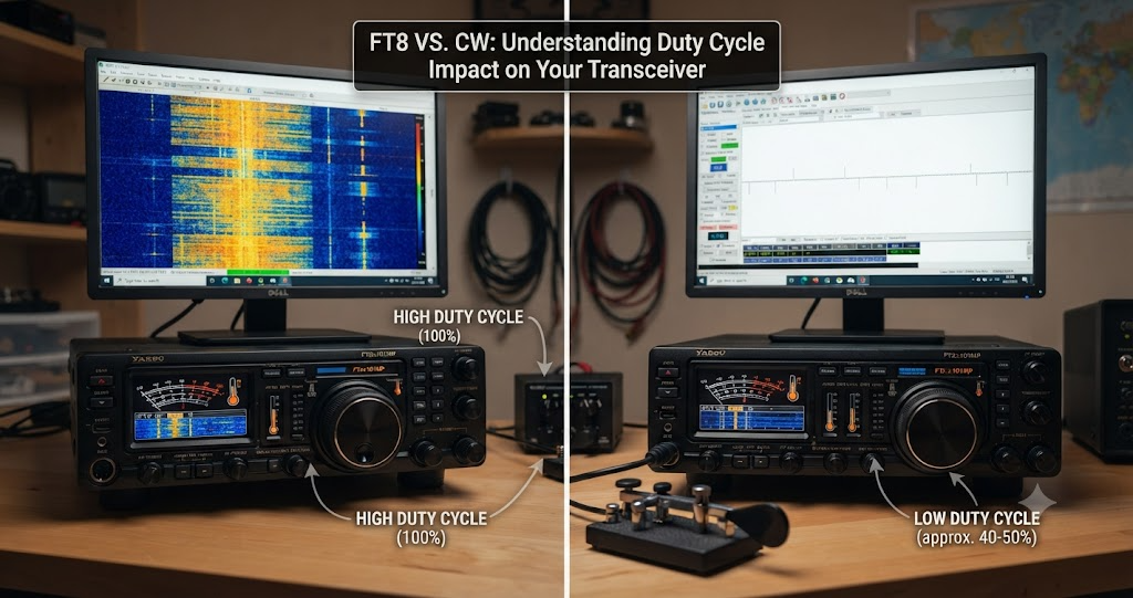 FT8 VS CW