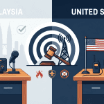 amateur radio third party QSO Malaysia VS US