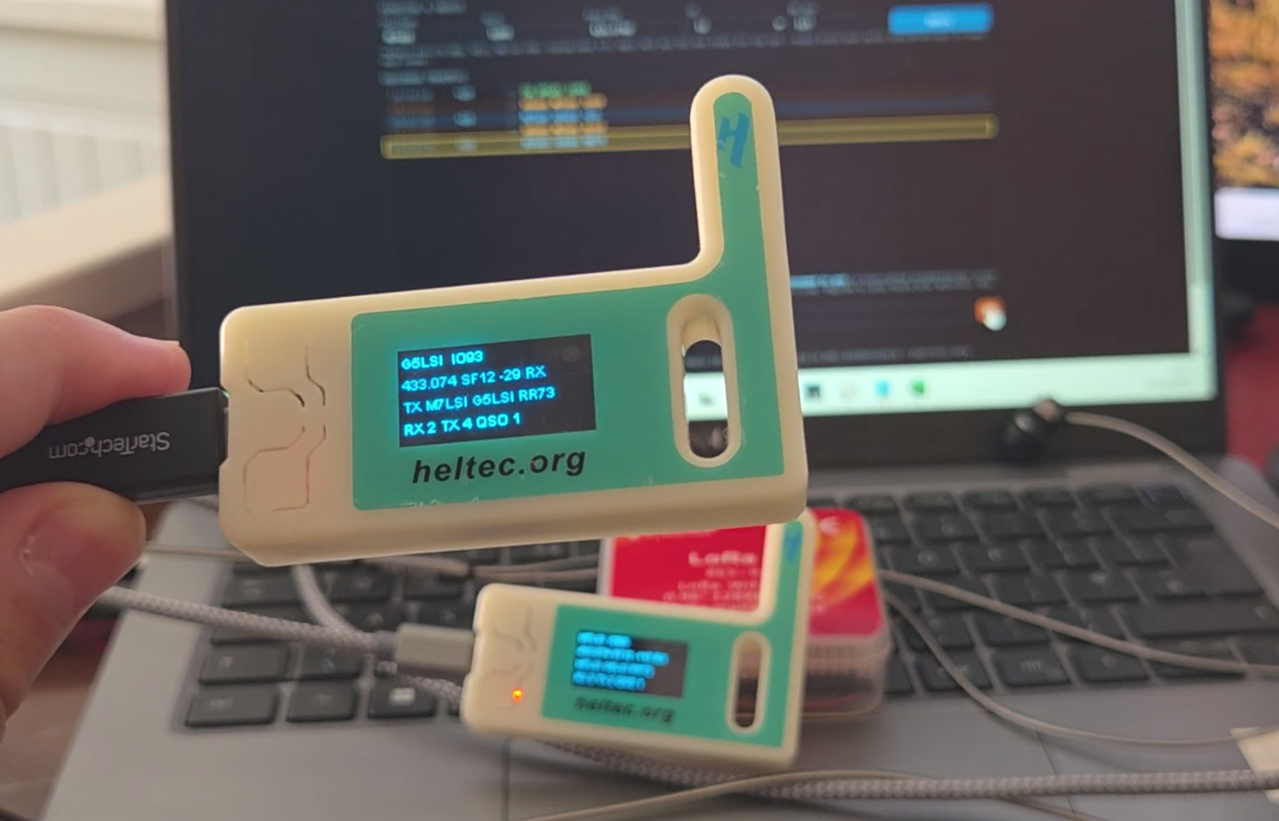 FT8 LoRa heltec board