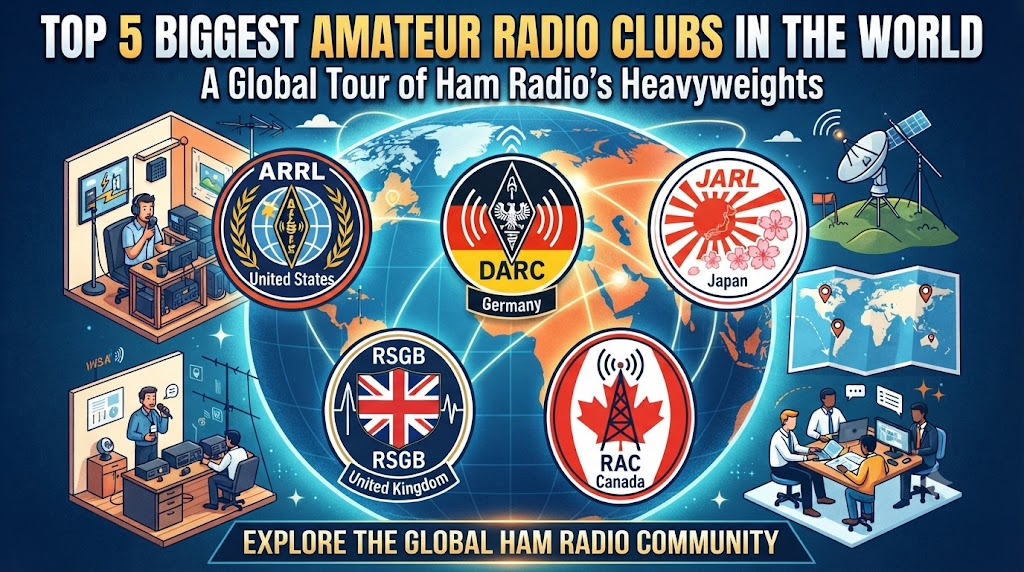 Top 5 amateur radio clubs