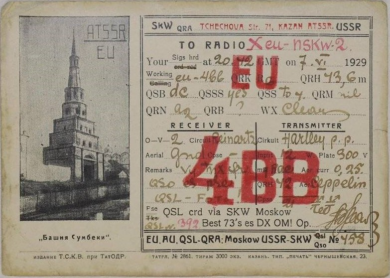 image-37 Soviet Amateur Radio Call Signs: USSR Prefixes from 1926-1991